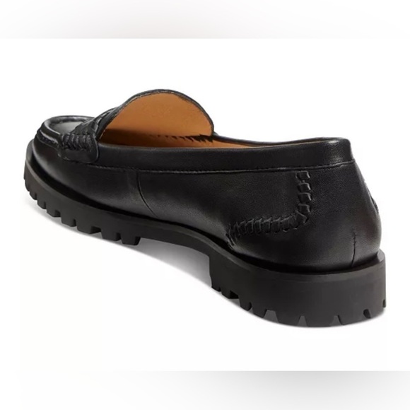 NEW Jack Rogers Women’s Tabby Loafer Black Leather Size 7.5M - Picture 4 of 13